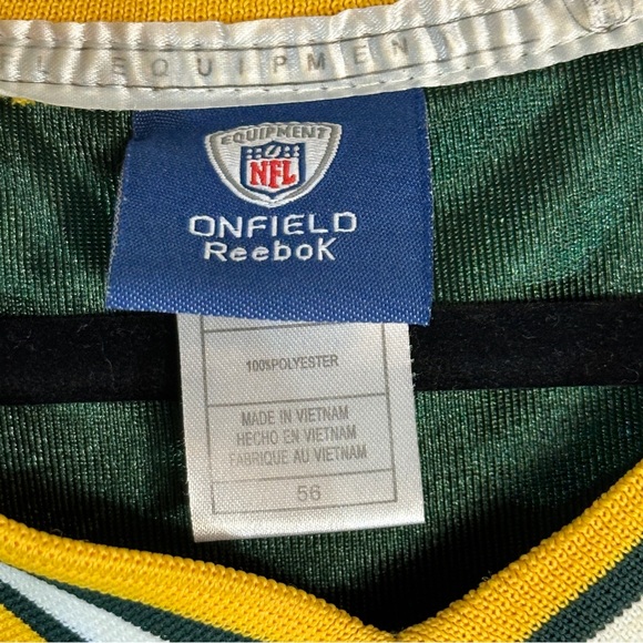 Authentic Replica Clay Matthews Packers Jersey Size 56 XXL Green Bay - Picture 3 of 9